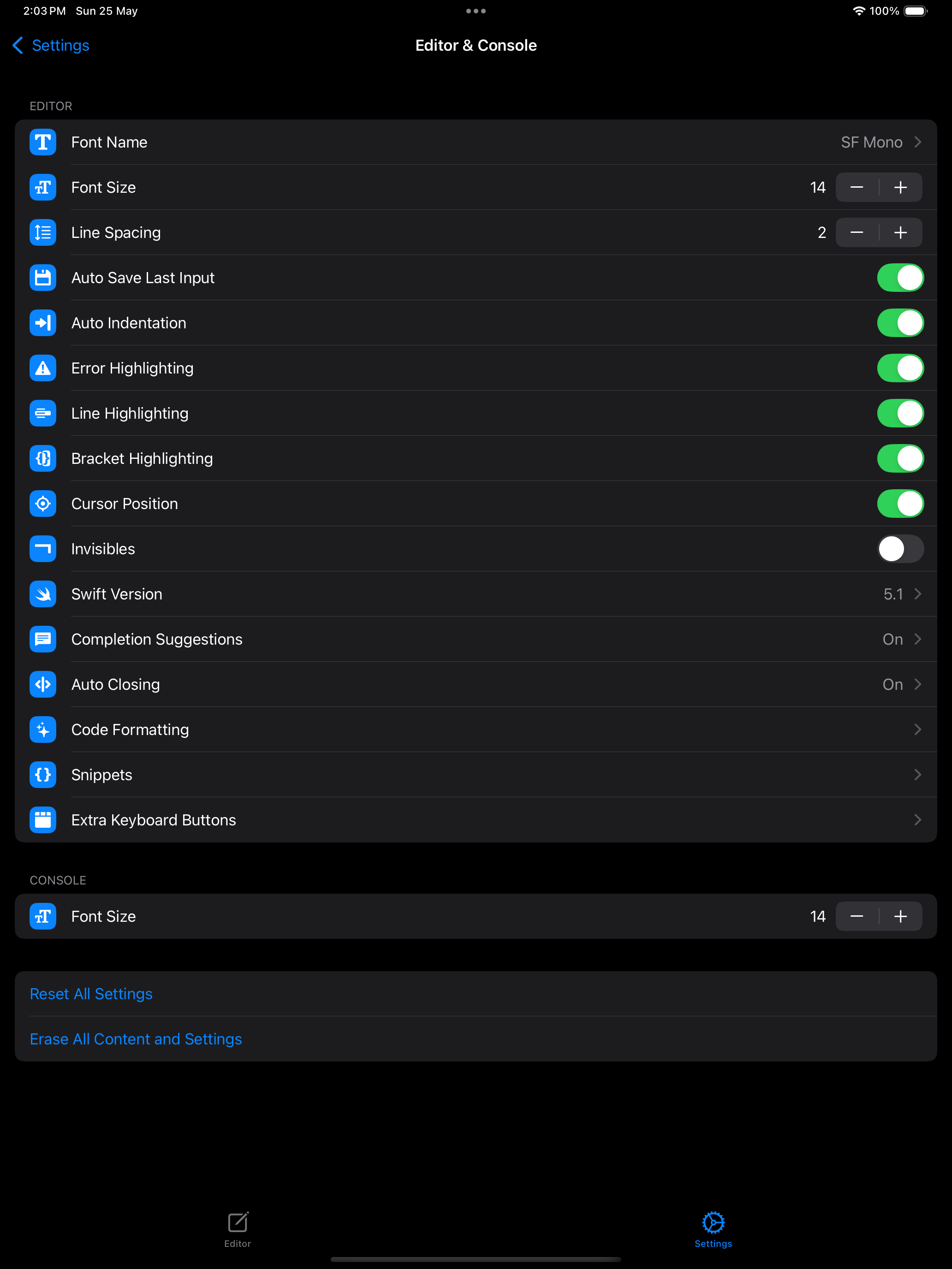 Swifty Compiler: Swift IDE