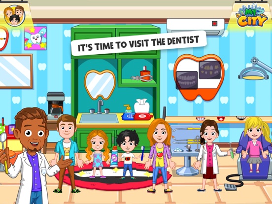 My City : Dentist Visit iPad screenshot 3 - Education app