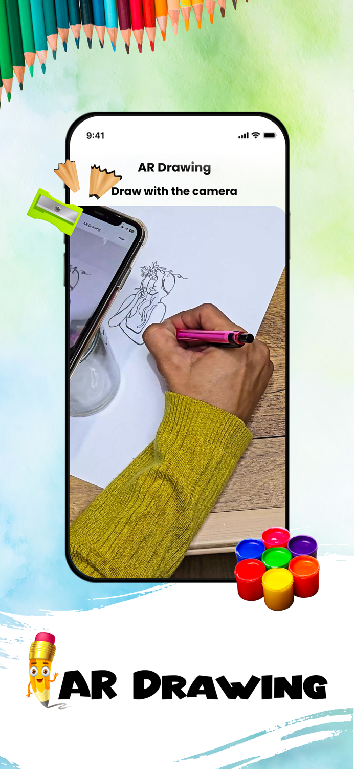 AR Drawing Sketching App