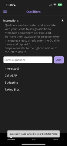 CustomReg LeadR screenshot