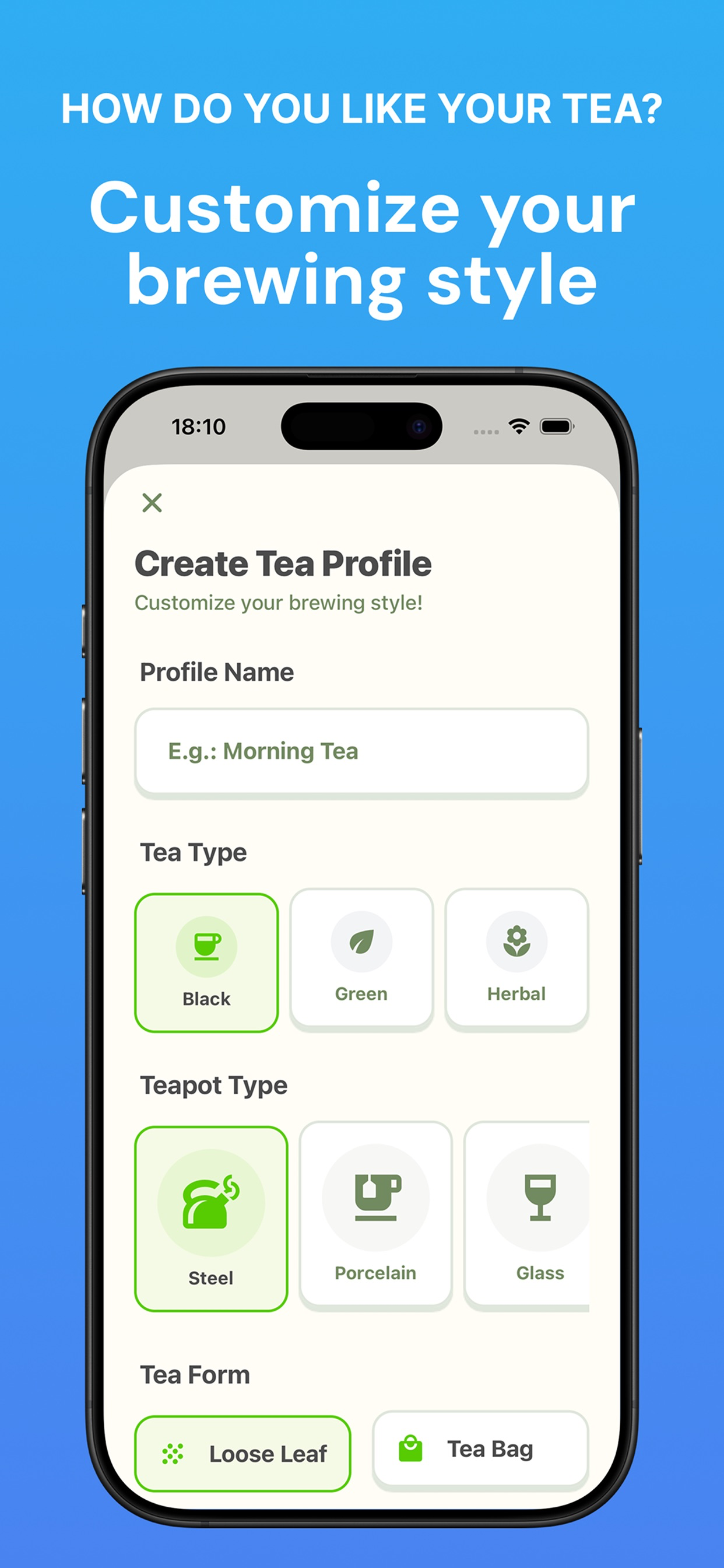Demly: Tea Reminder & Timer