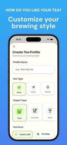 Demly: Tea Reminder & Timer screenshot
