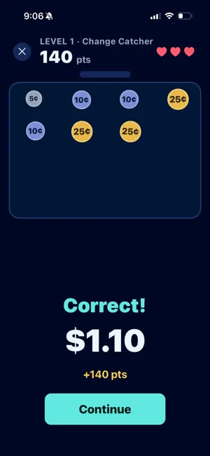 Cashfall: Mental Math Arcade screenshot 3