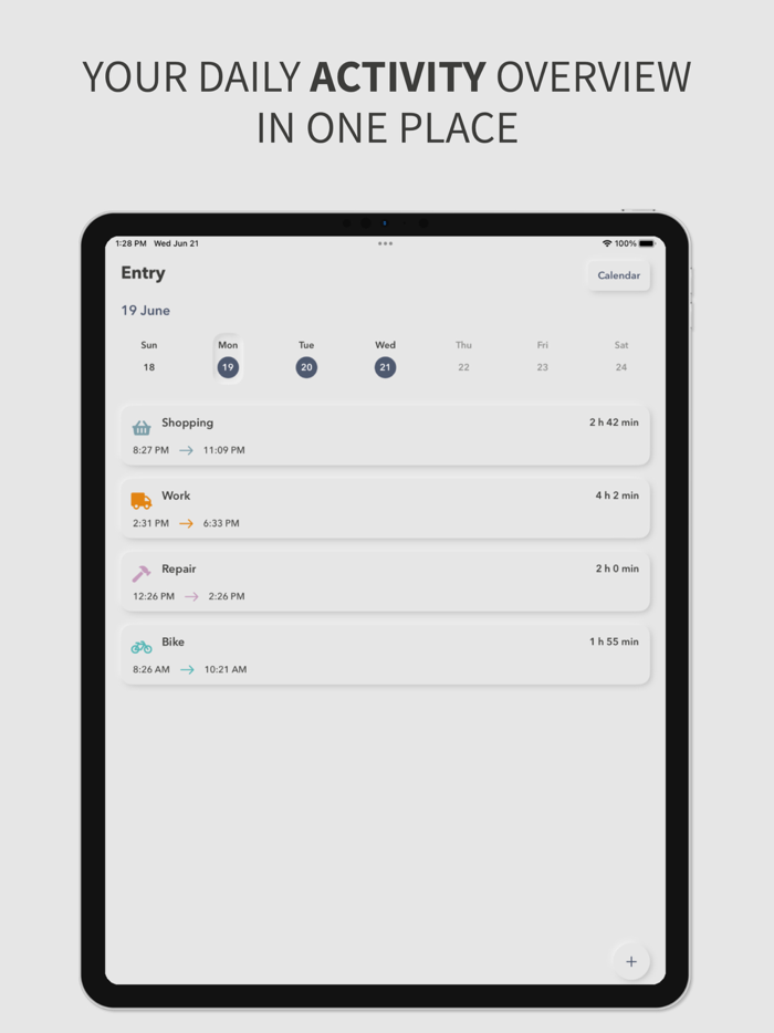 Trackly Time Tracker  Focus