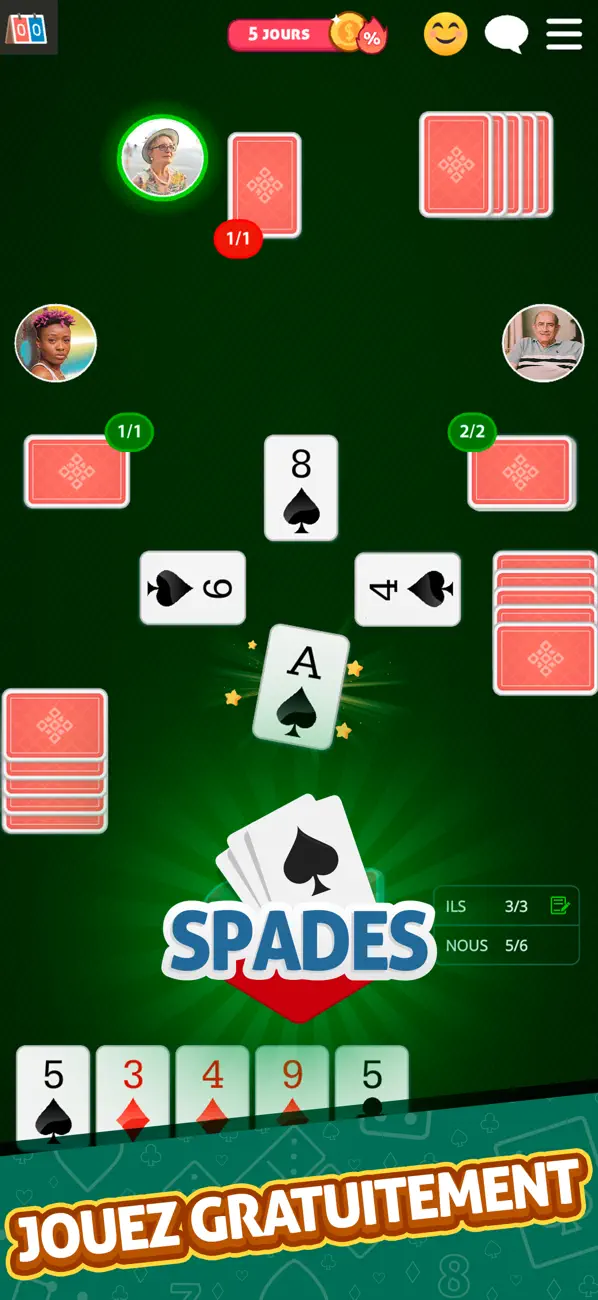 Screenshot #1 pour Espadas - Spades