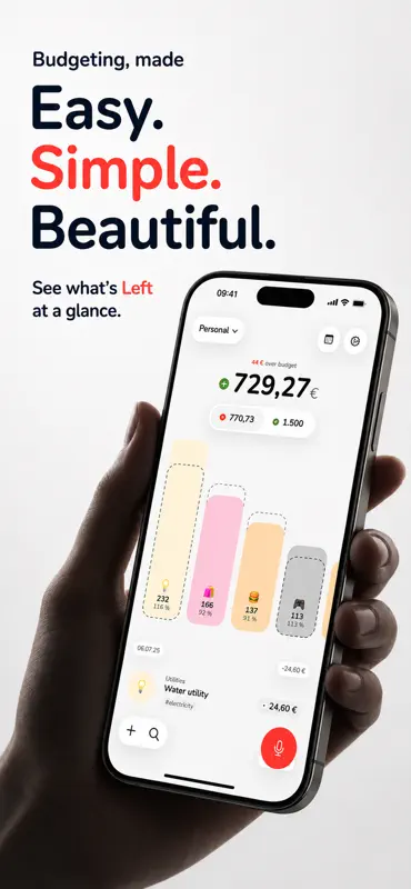 Expense Tracker - Left screenshot 1 of 8