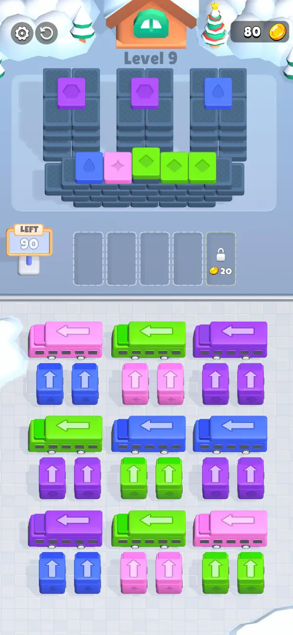 #4. Bus Stack (iOS) Podle: Six Pawns