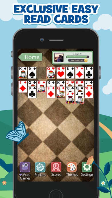 FreeCell Deluxe® Social Screenshot