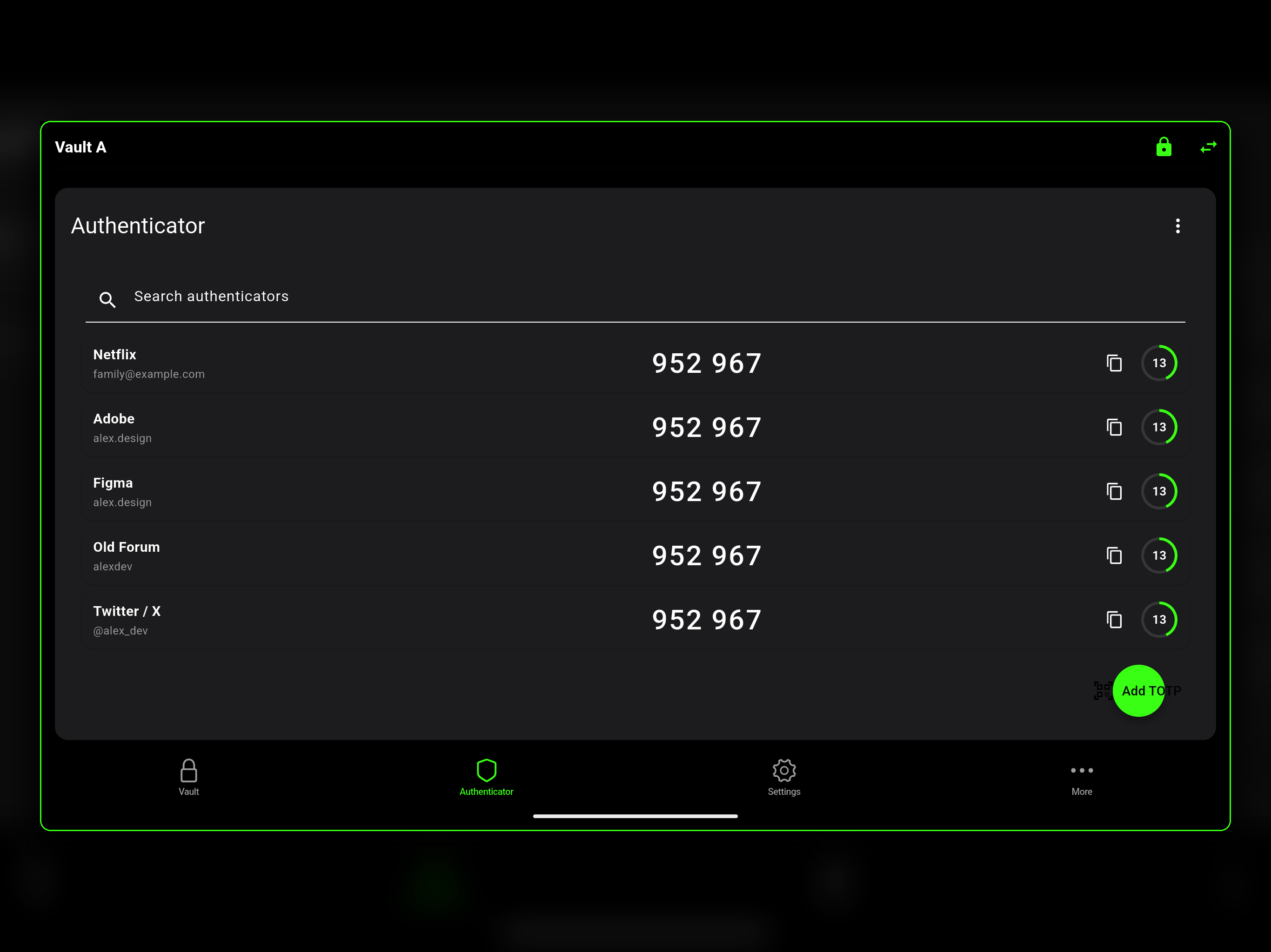 Krypt: Password & Secure Vault screenshot 10