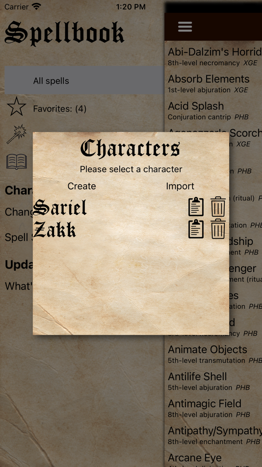 #10. D&D Spellbook 5e (iOS) 由: Jonathan Carifio