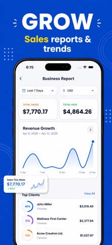 Invoice Maker - PocketInvoice Screenshot 7 of 9