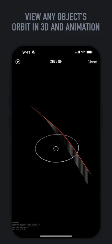 Near-Earth Asteroids Tracker screenshot 3 of 5