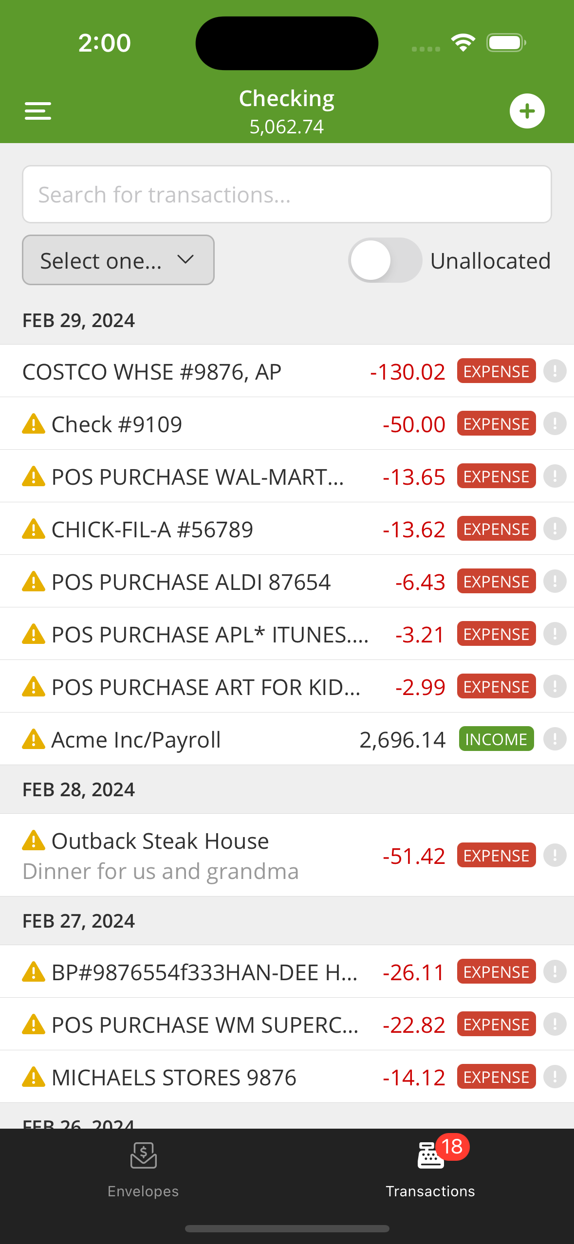 NeoBudget