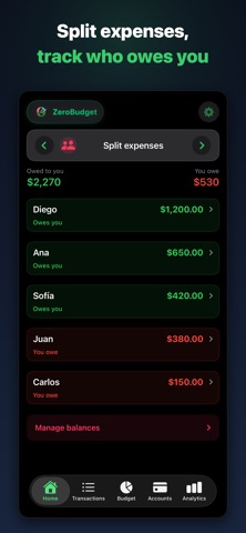 ZeroBudget: Budget Planner Screenshot 5 of 7