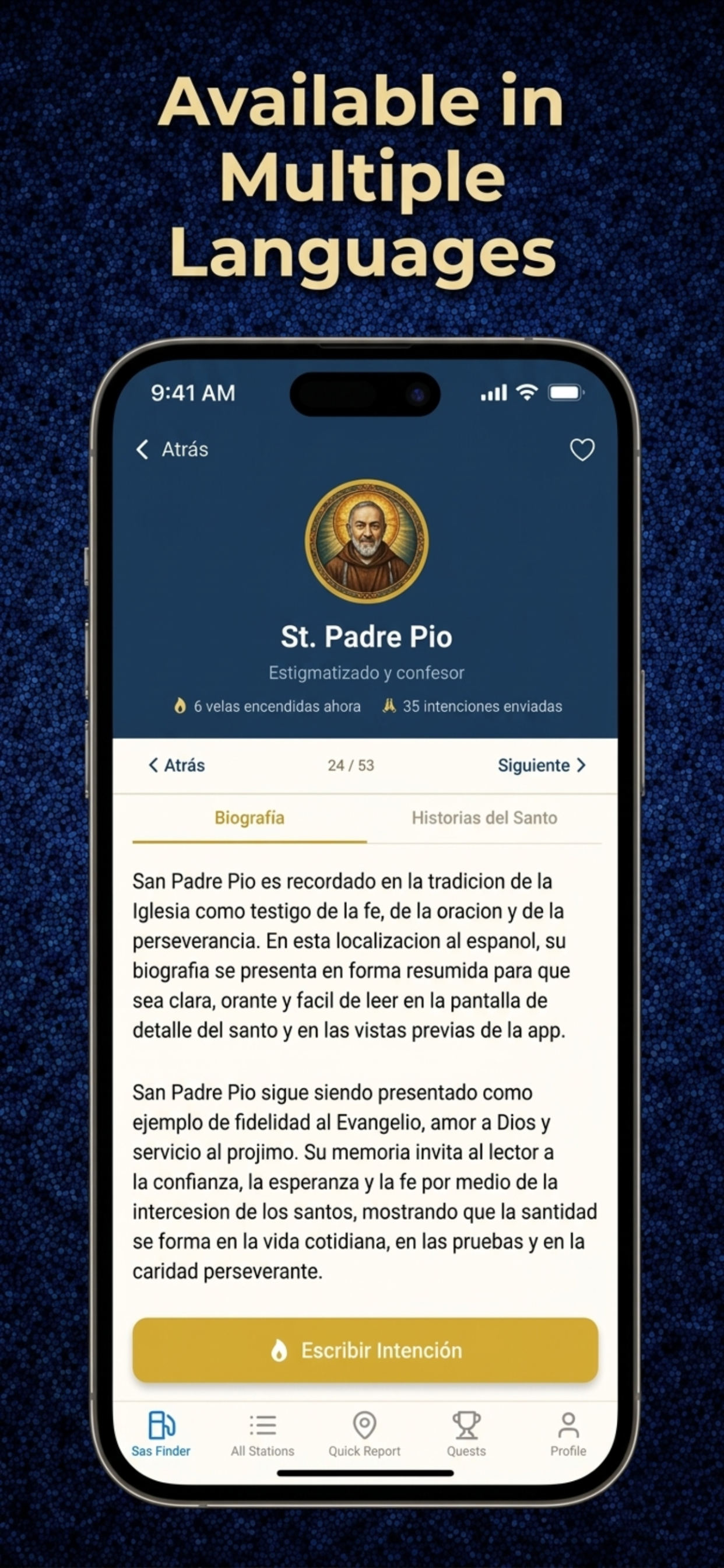 Saints Haven: Prayer App