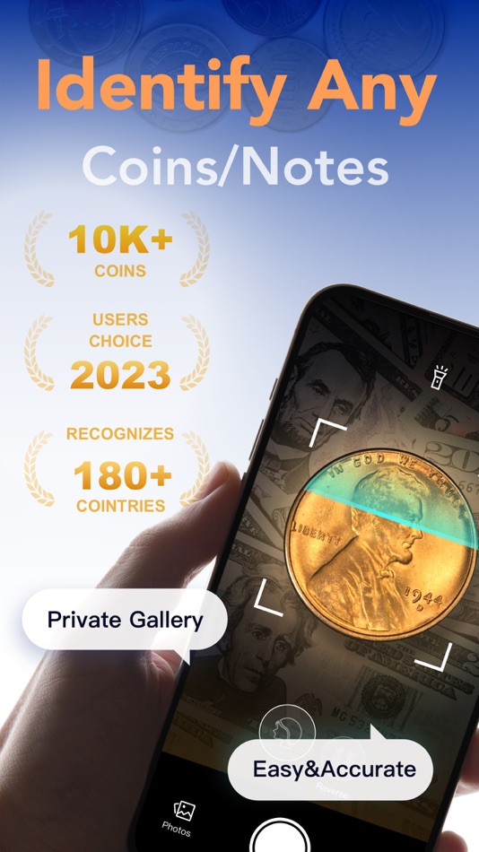 #1. HeritCoin :AI Identify Coins (iOS) 由: Open Sky New Media Limited