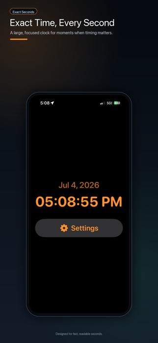 Exact Seconds Screenshot 3 of 4