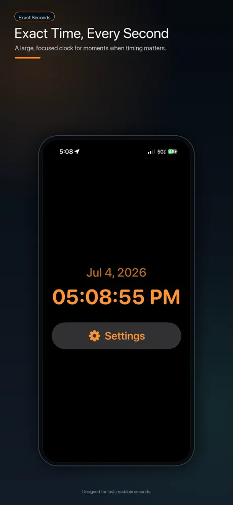 Exact Secondsアプリ screenshot 3