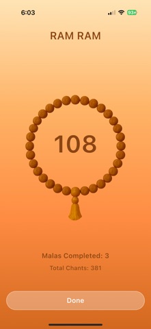 Naam Jap – Mantra Mala Counter screenshot