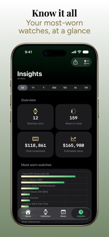 Wristo: Watch Collection iPhone screenshot