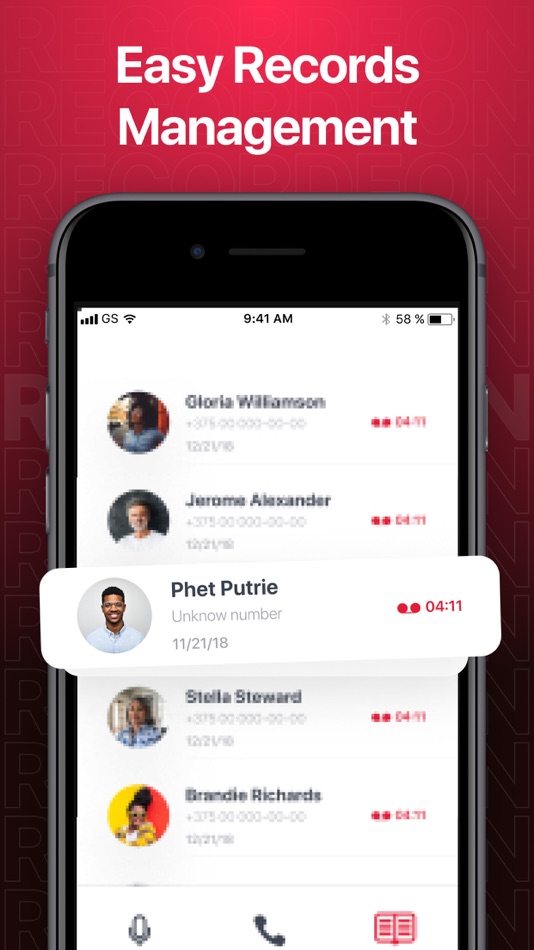 #2. AI Call Recorder — Recordeon (iOS) 由: Smertrios