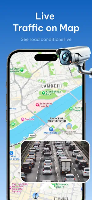 LiveScope: GPS Map Camera iPhone screenshot 3