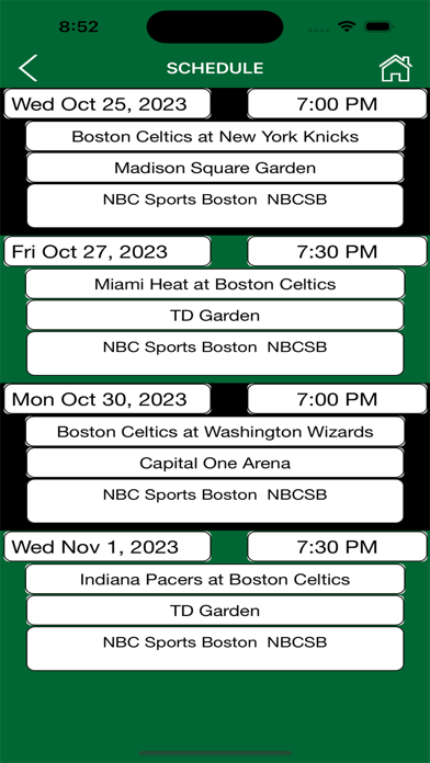 Trivia Game for Celtics Fans Screenshot