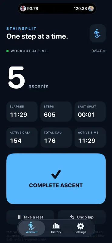 StairSplit screenshot 2 of 3