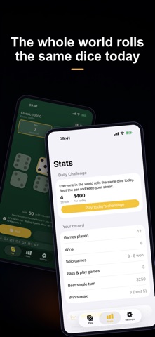 Farkle Classic 10000: No Ads iPhone screenshot
