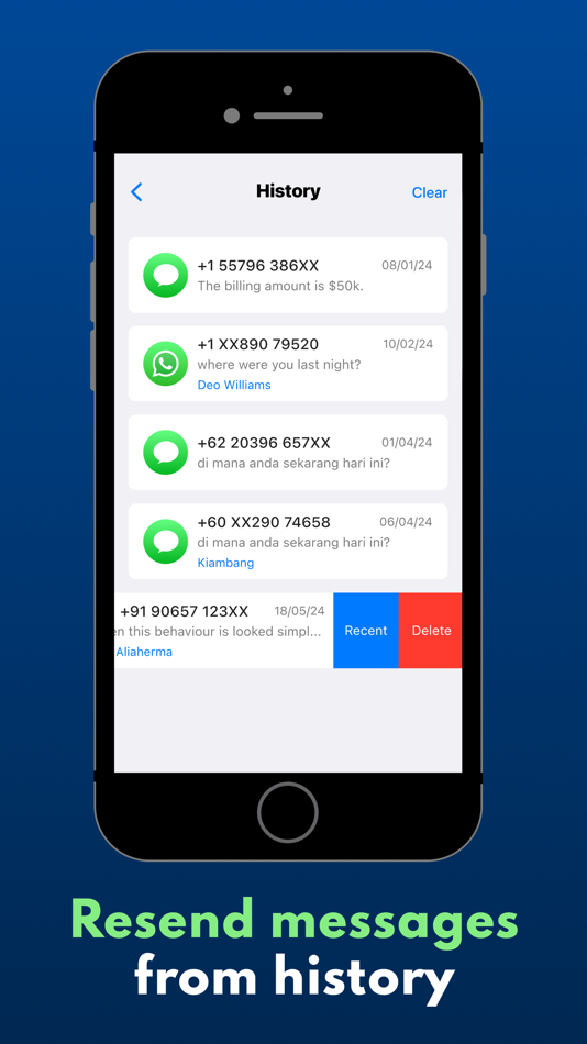#4. Direct message for WhatsApp GB (iOS) 由: Keyurbhai Tavethiya