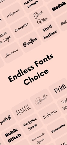 Fontini: fonts for ig story screenshot