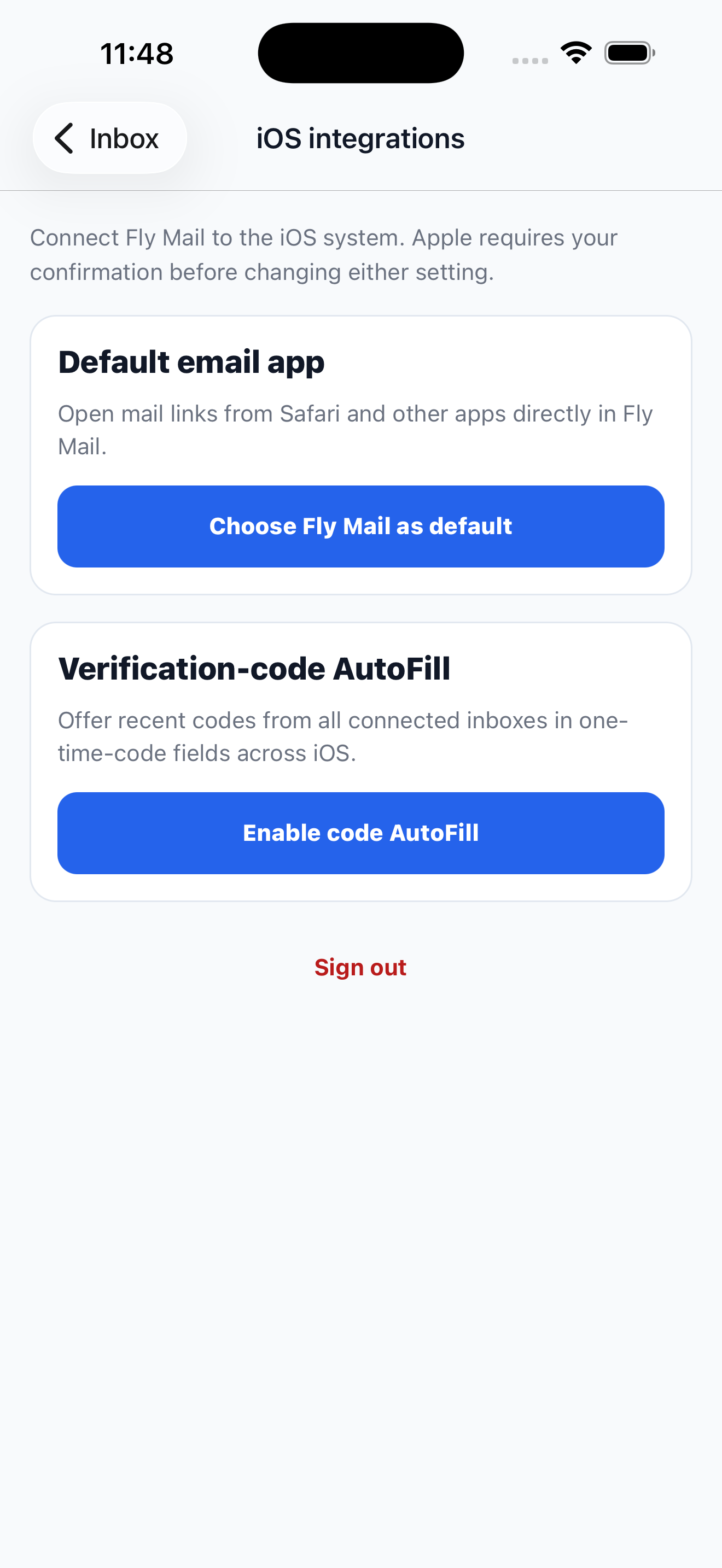 Fly Mail screenshot 4