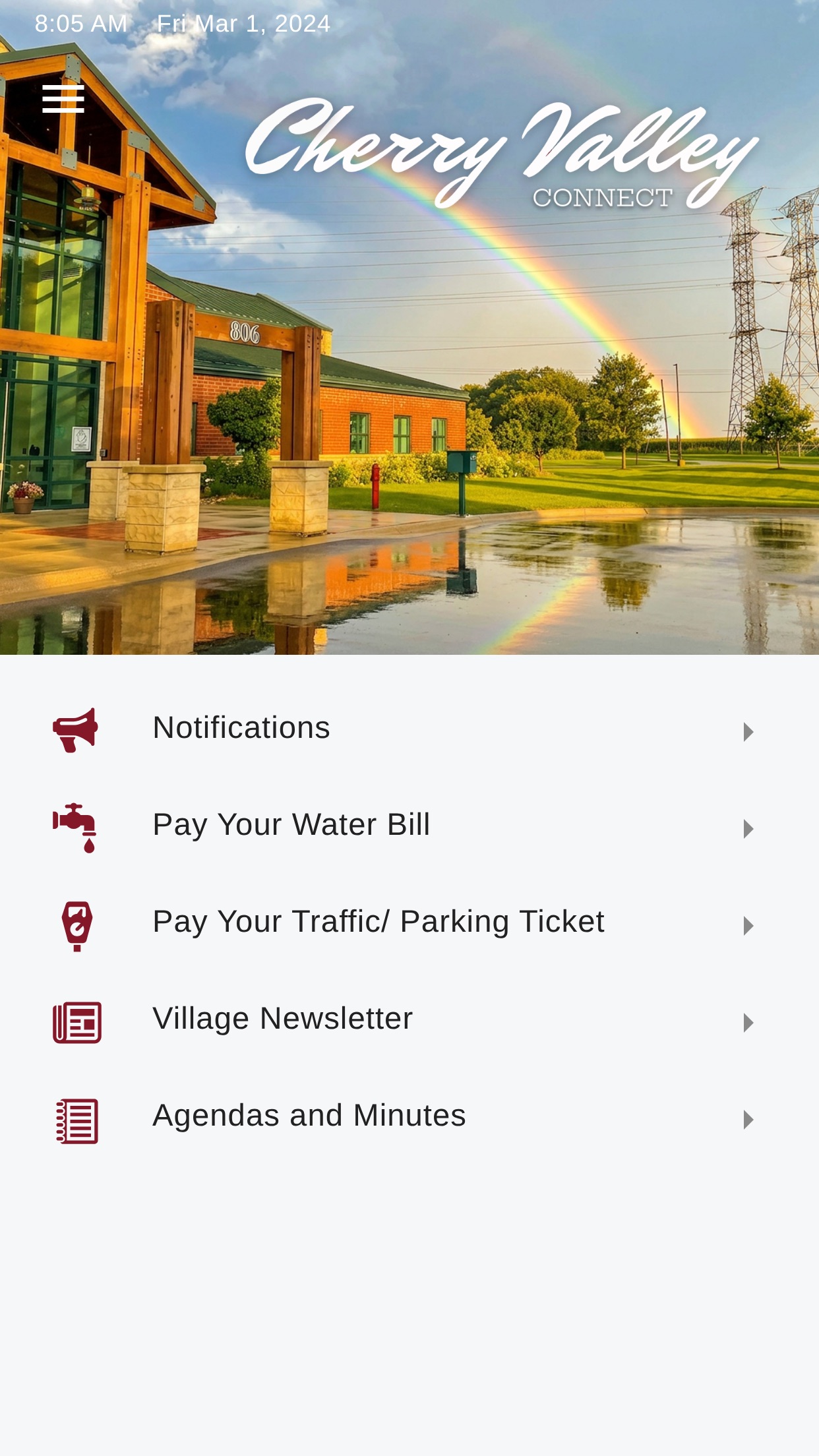 Screenshot 1 of Cherry Valley Connect