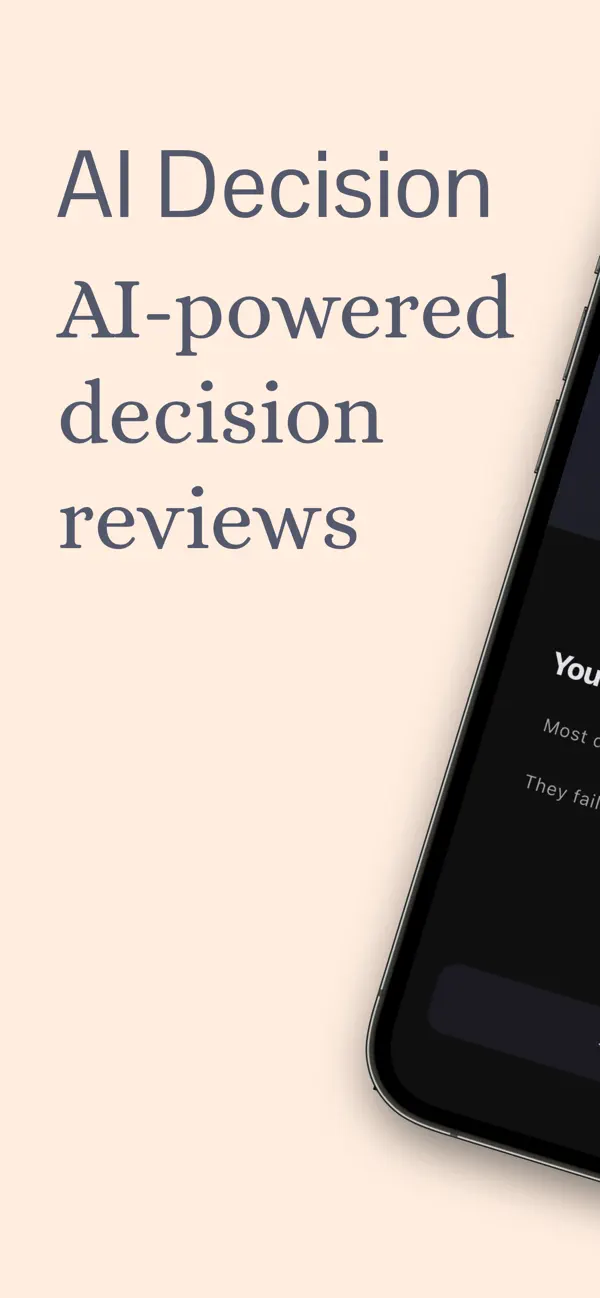 Screenshot #1 pour AI Decision: Decision Log