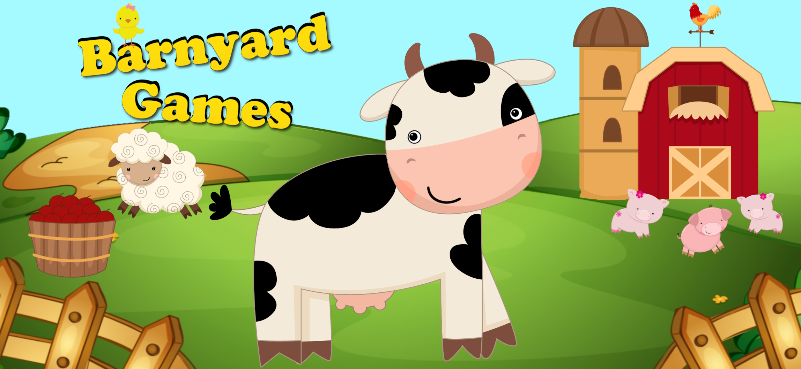 Farm Animal Games! Barnyard