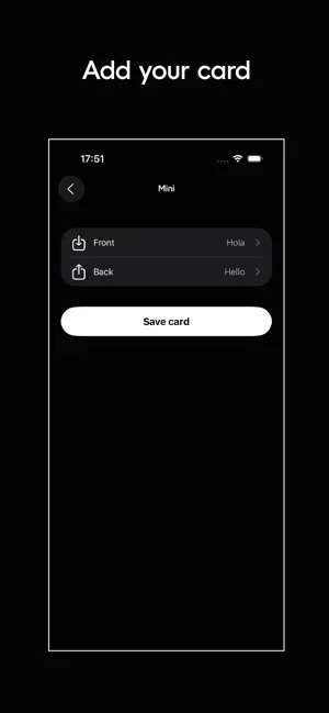 Mini - Flashcards screenshot 4