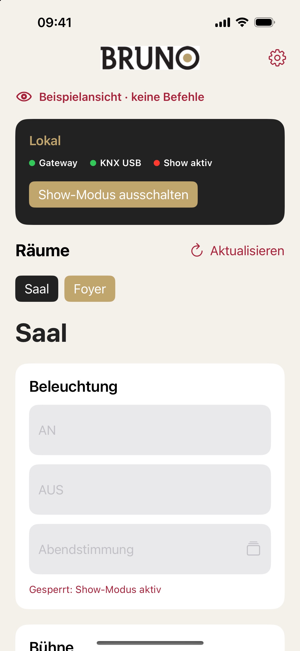 Screenshot 2 of BRUNO Control