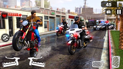 Police Moto Bike Chase Crime Screenshot