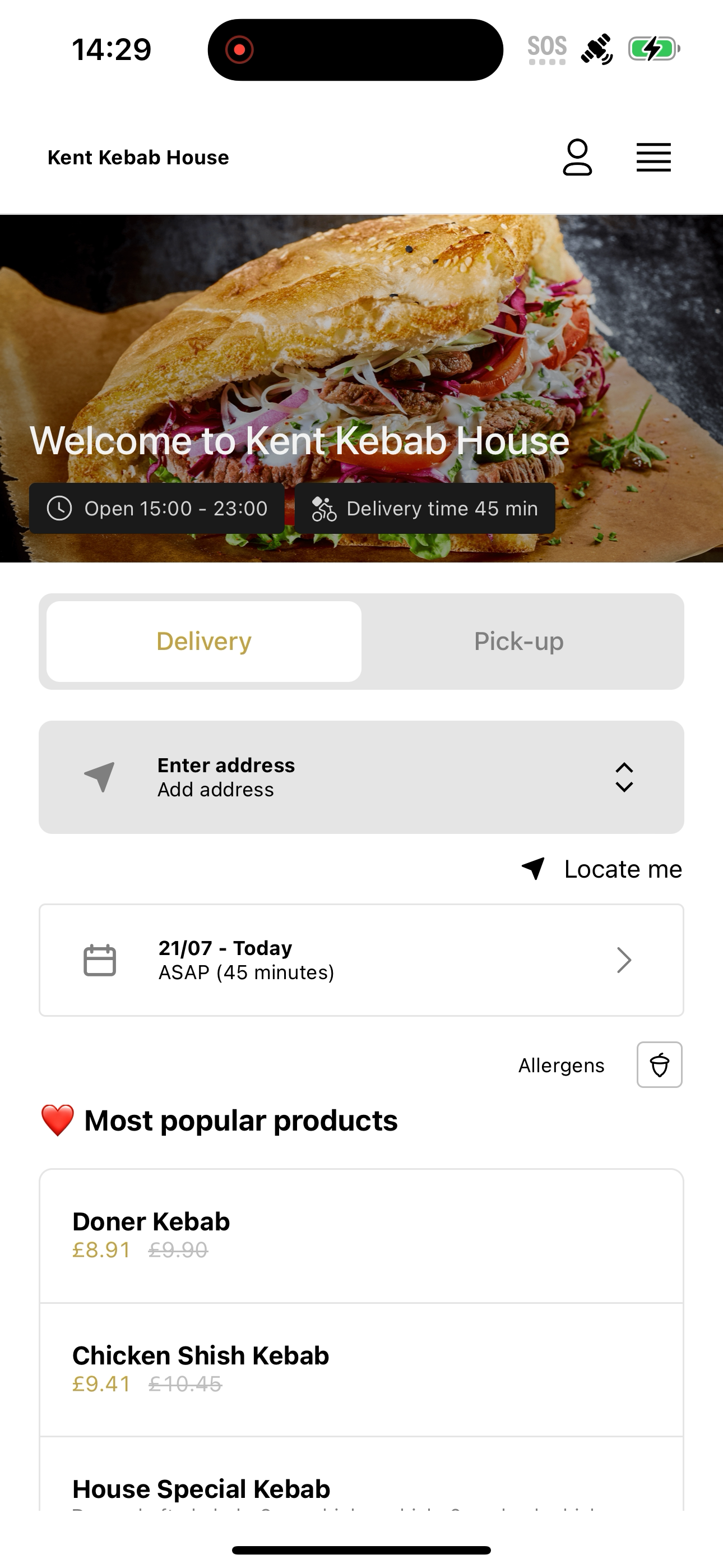 Kent Kebab House screenshot 2