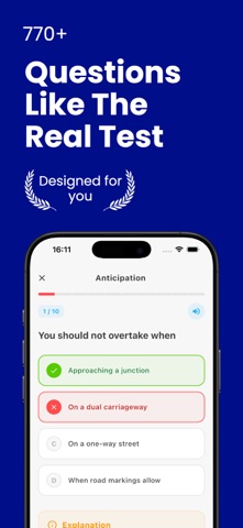 4 in 1 Theory Test | 2026 Kit iPhone screenshot