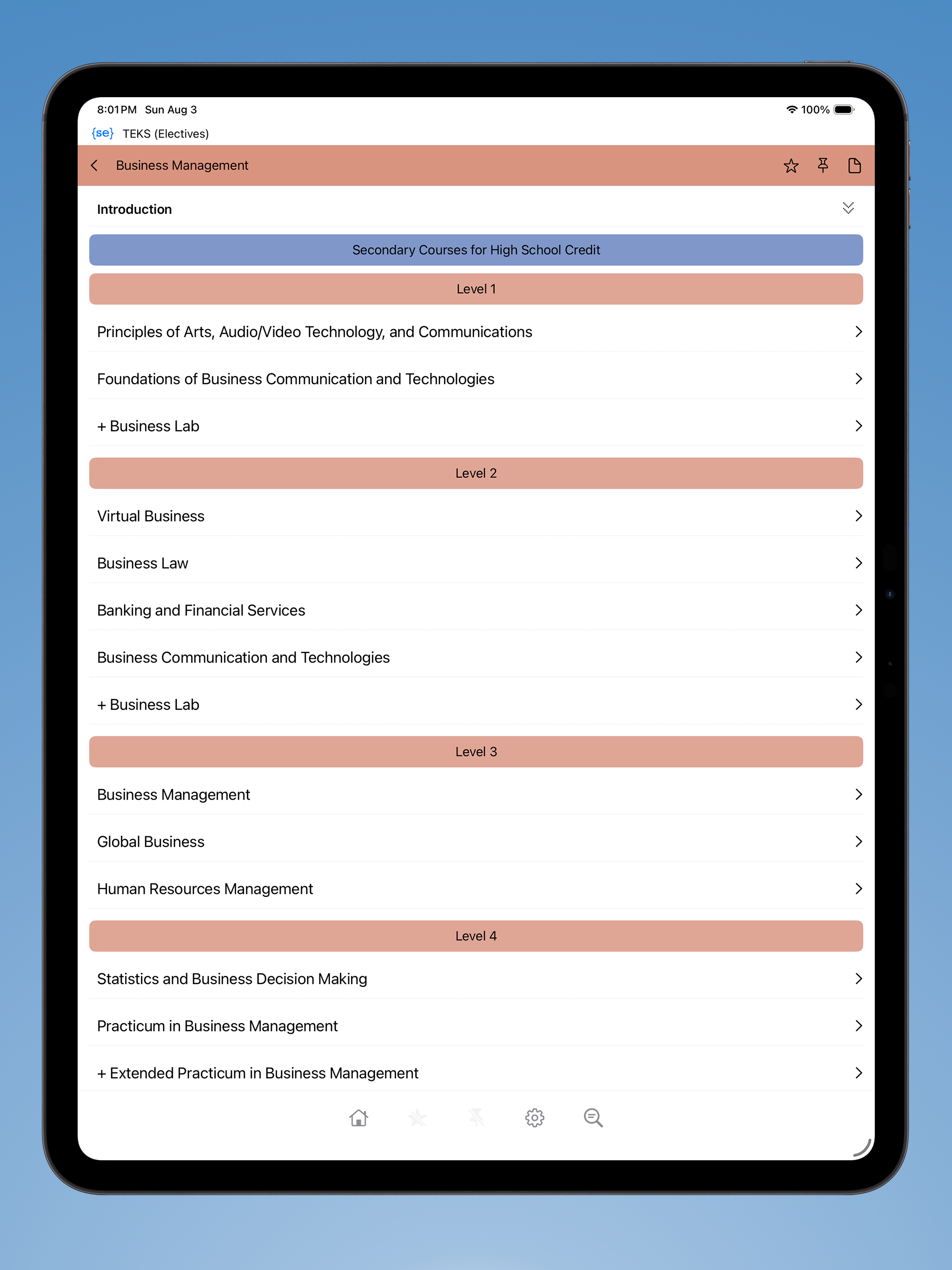 TEKS by S.E. (Electives) screenshot 8