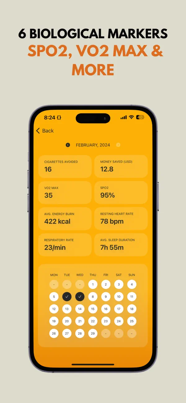 #4. ExSmoke: Quit Smoking Tracker (iOS) By: Viren Baid