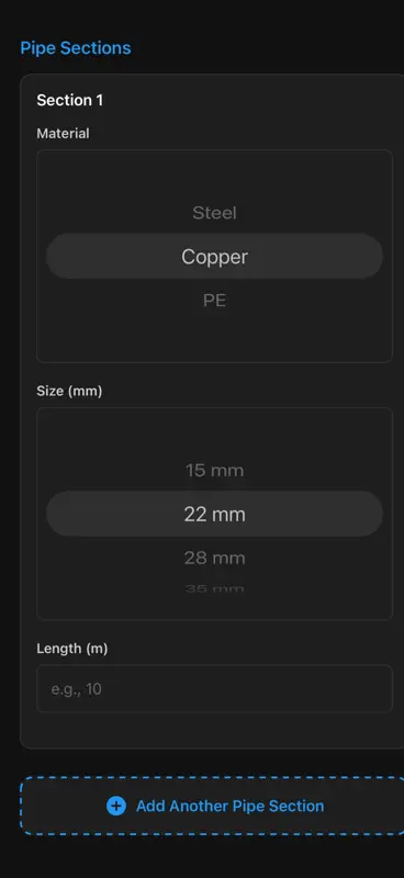 Gas Calculator (UP1B) screenshot 4 of 4