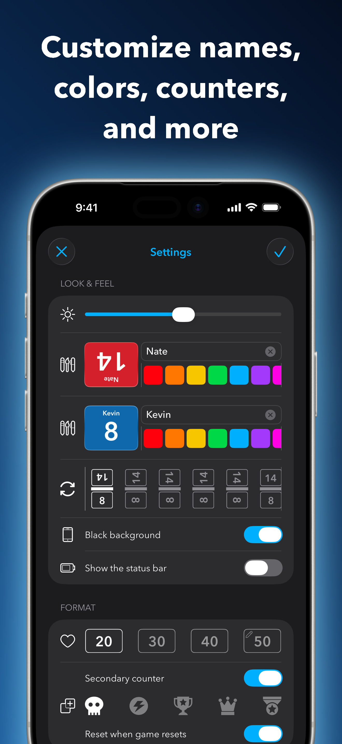 Mutility: MTG Life Counter screenshot 3