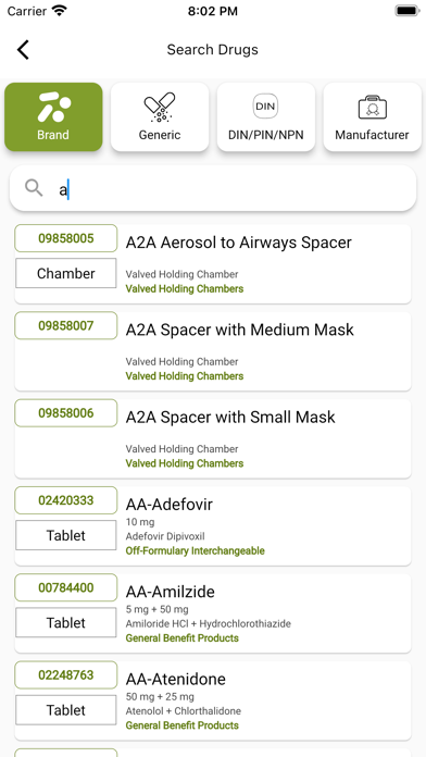 ODB Formulary Screenshot