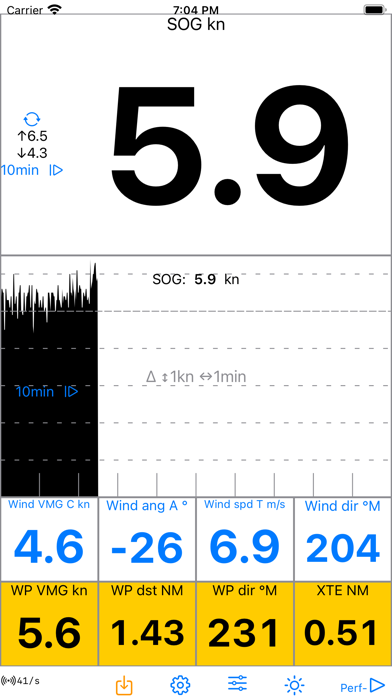 Display0183M iPhone screenshot 4 - Navigation app