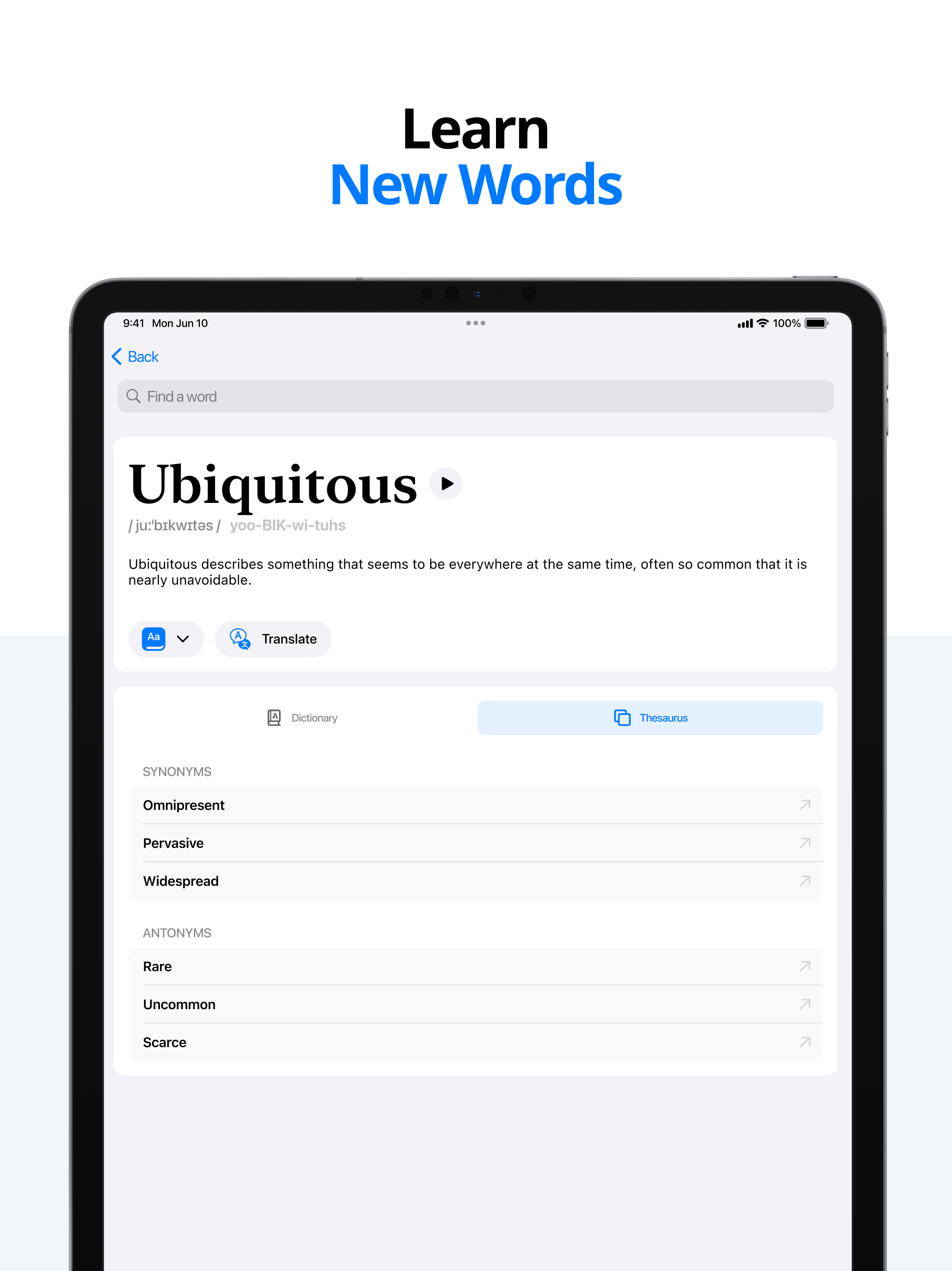 Dictionary Air - English Vocab screenshot 14