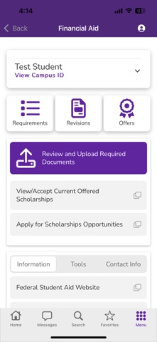 mySFA screenshot