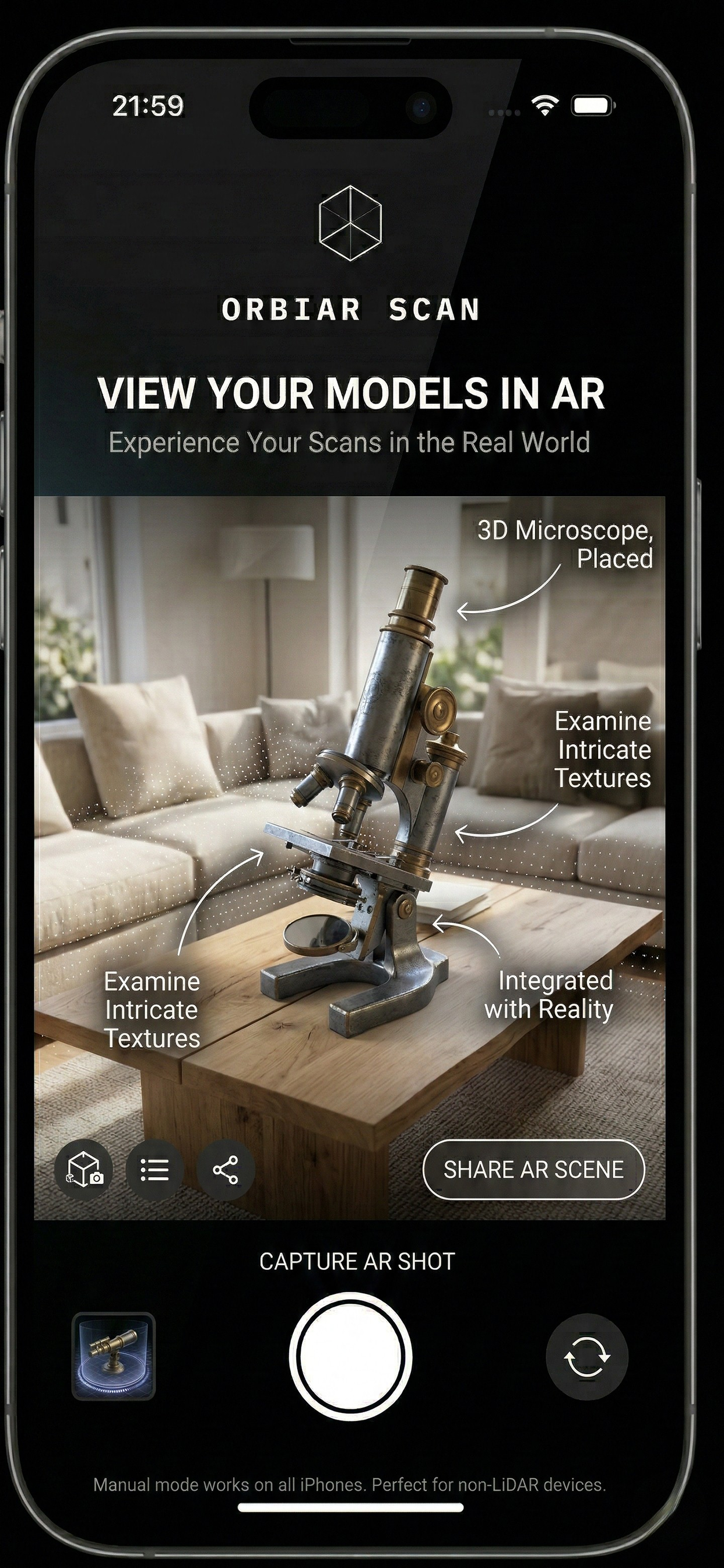 Orbiar Scan – 3D Capture screenshot 4
