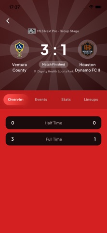 yacine tv pro : match score screenshot